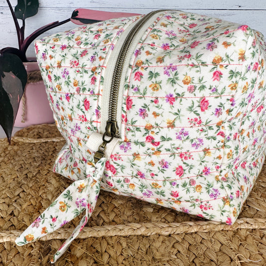 Pink & Yellow Vintage Ditsy Floral