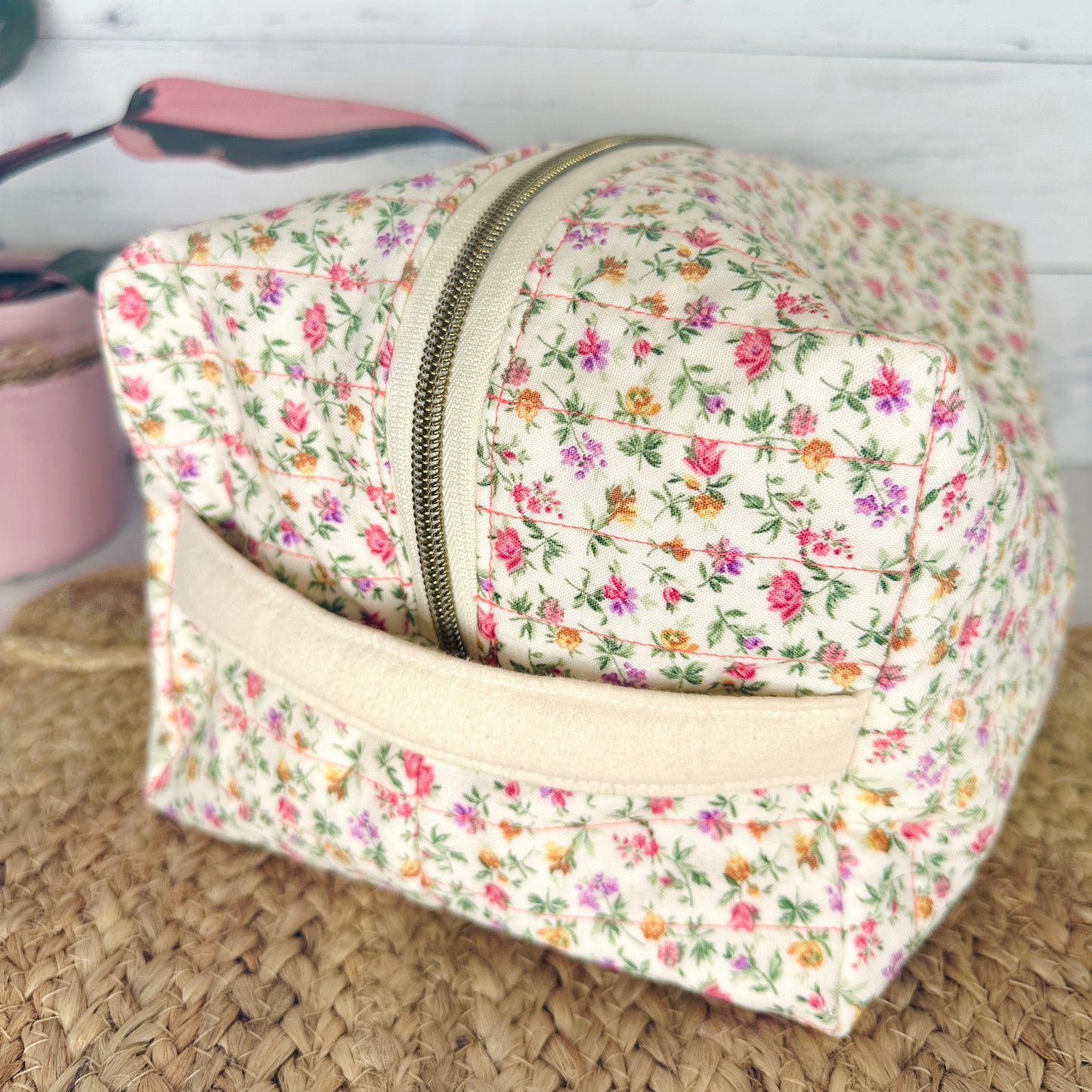 Pink & Yellow Vintage Ditsy Floral