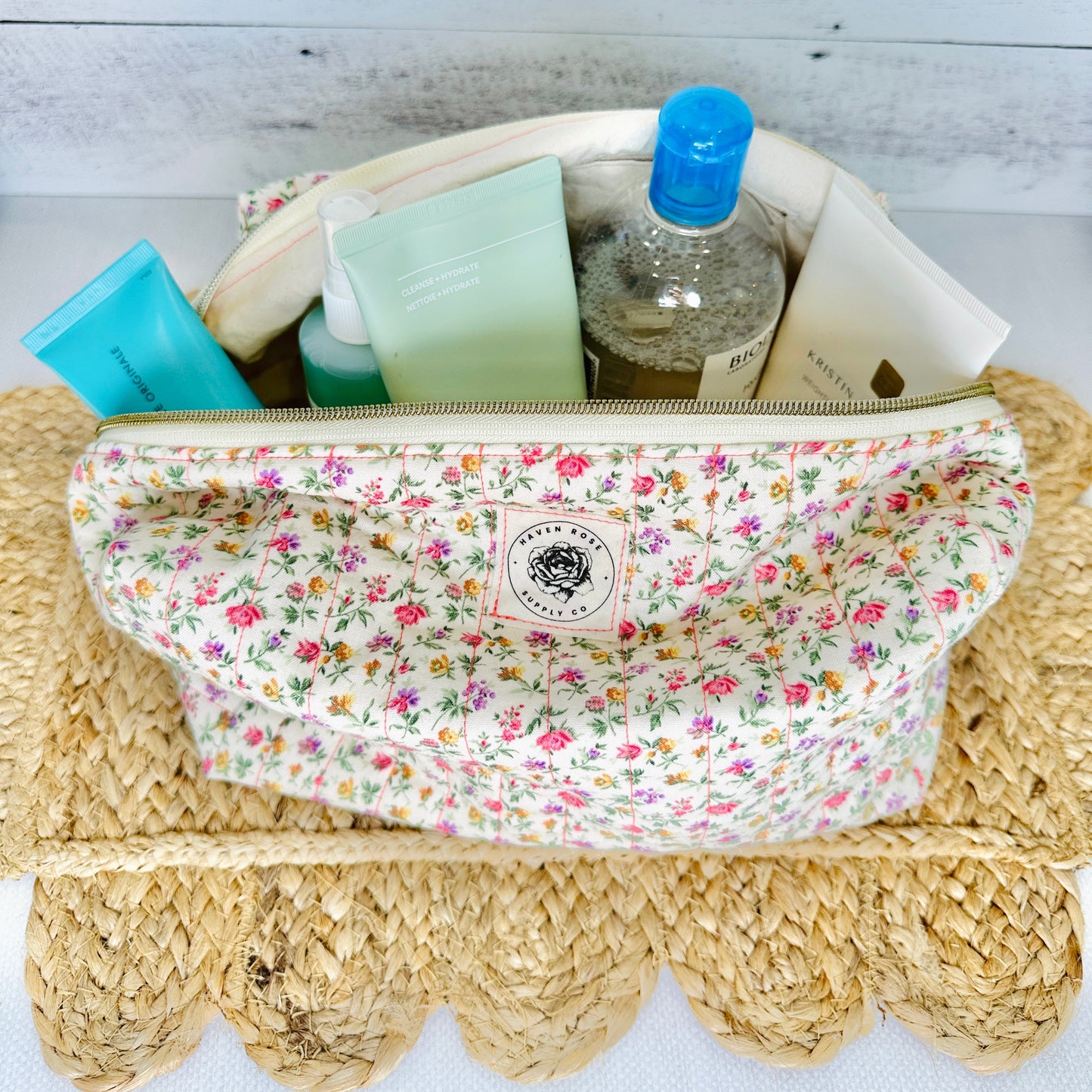 Pink & Yellow Vintage Ditsy Floral