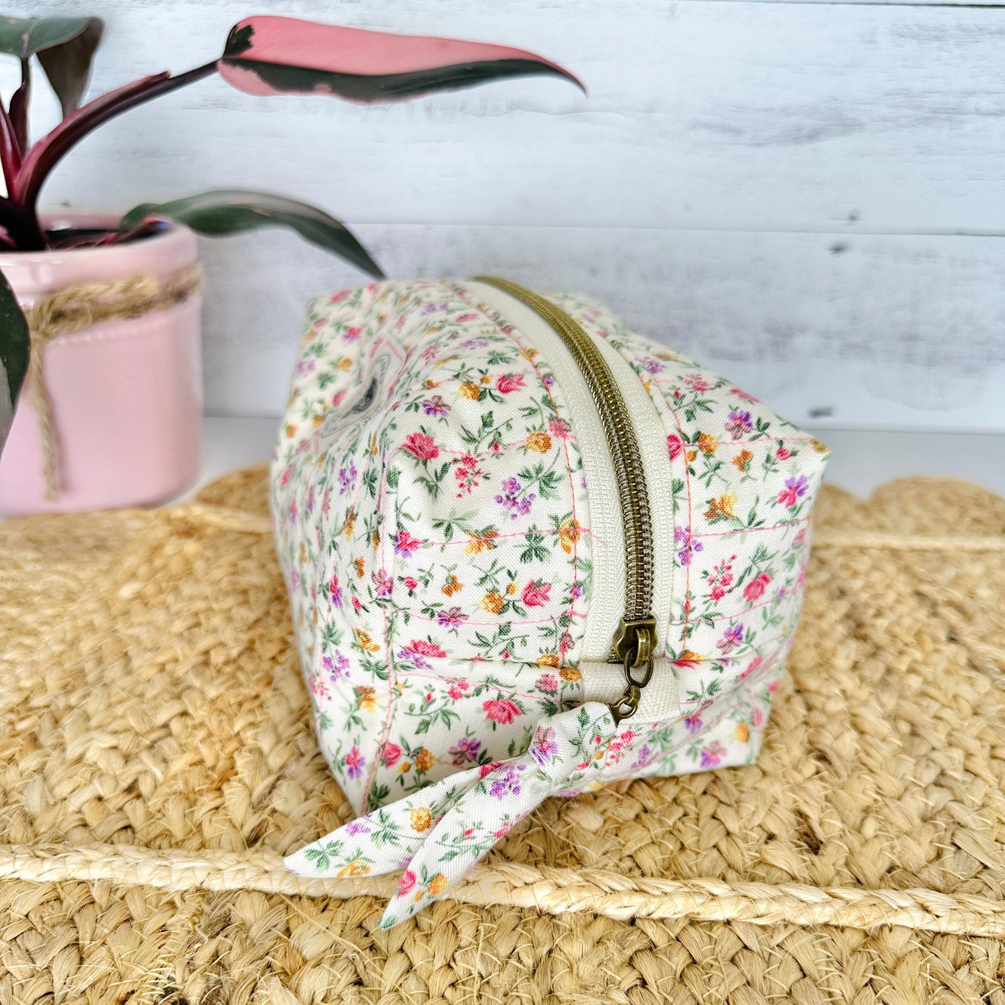 Pink & Yellow Vintage Ditsy Floral