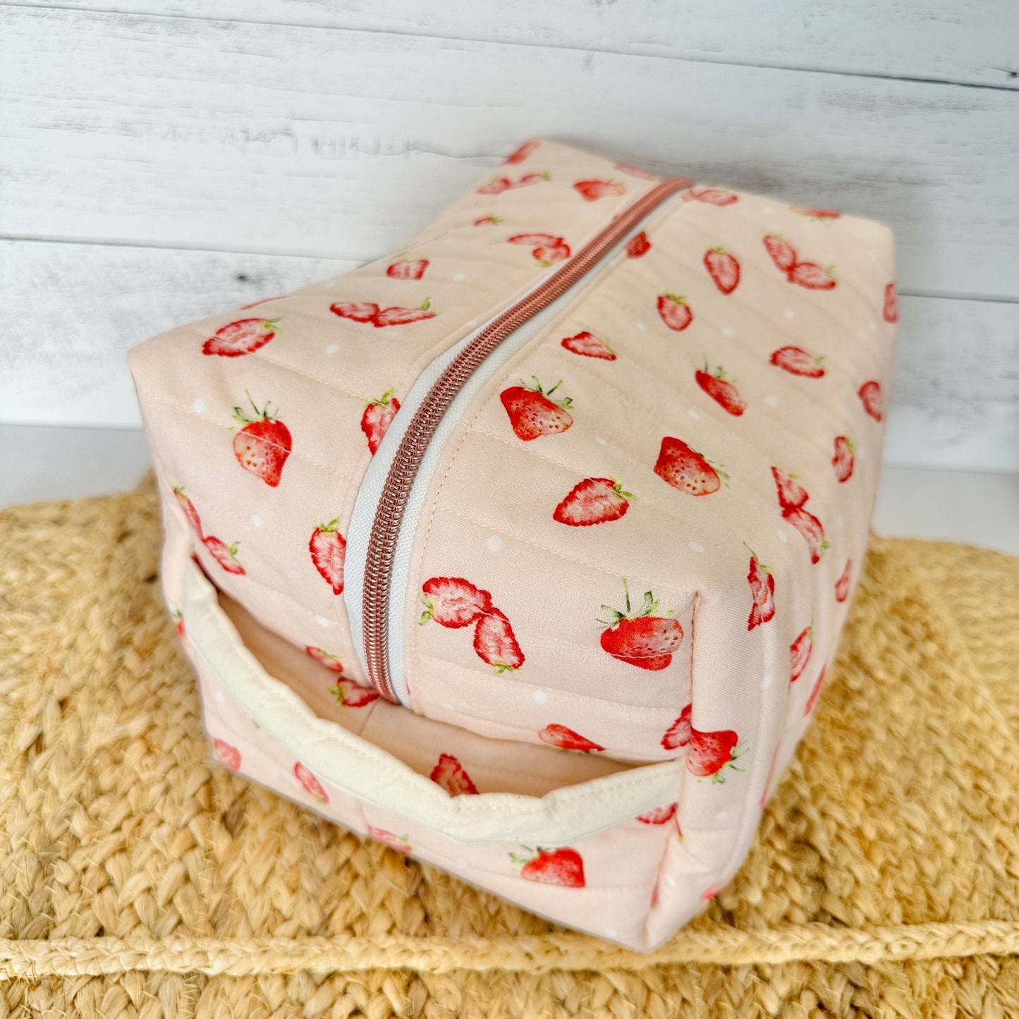Baby Pink with Strawberries