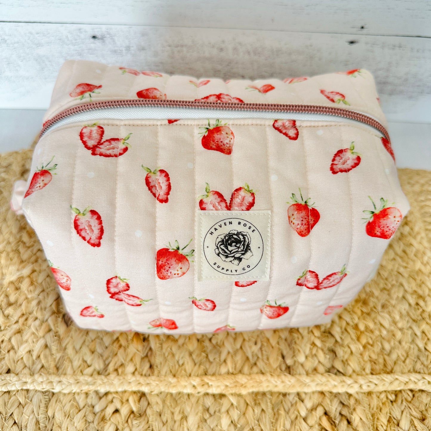 Baby Pink with Strawberries
