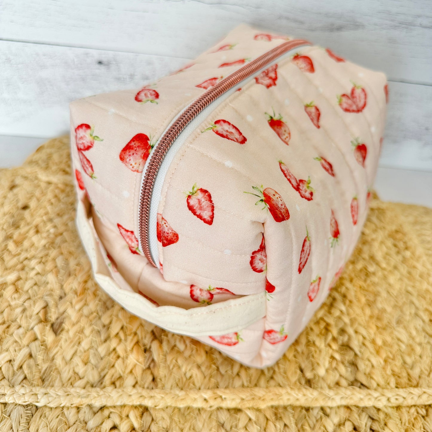 Baby Pink with Strawberries