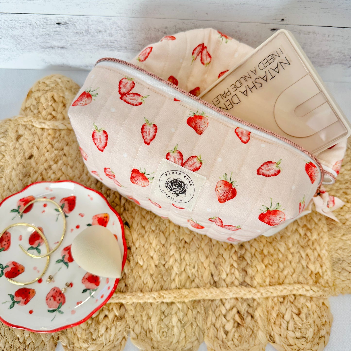 Baby Pink with Strawberries