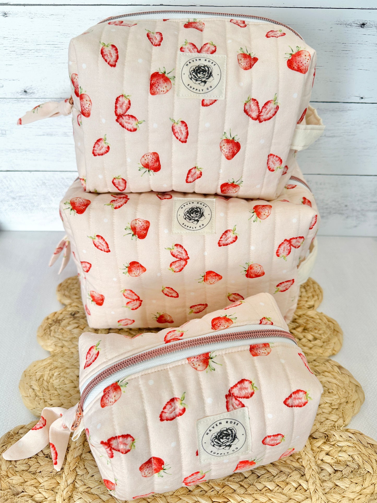 Baby Pink with Strawberries