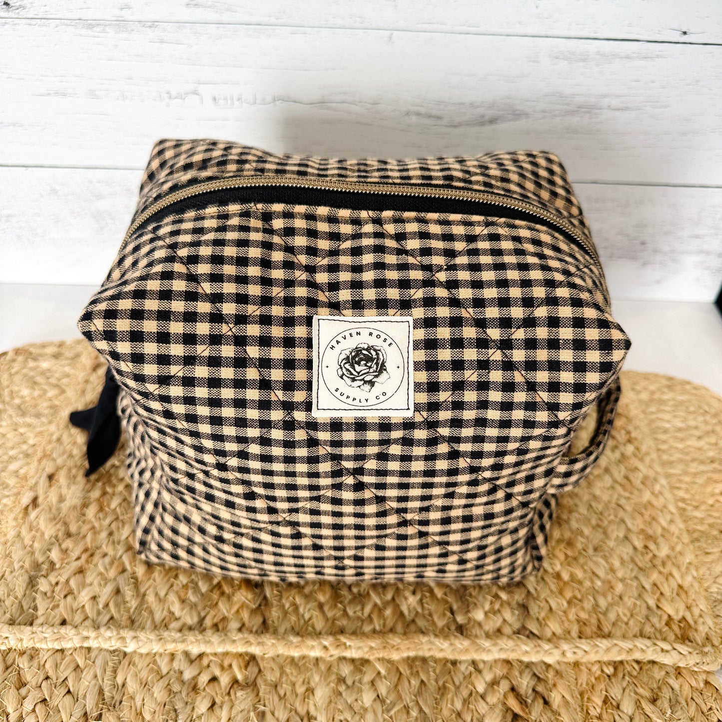 Black and Tan Check