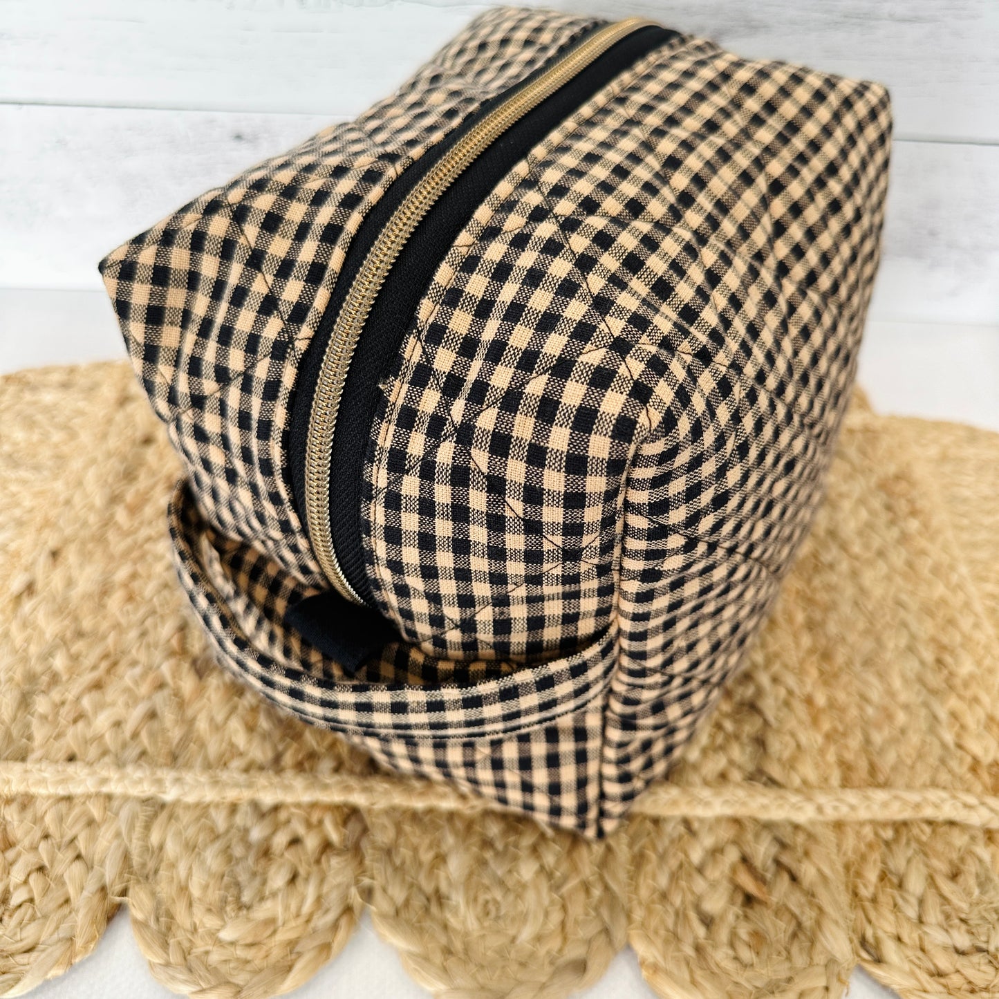 Black and Tan Check