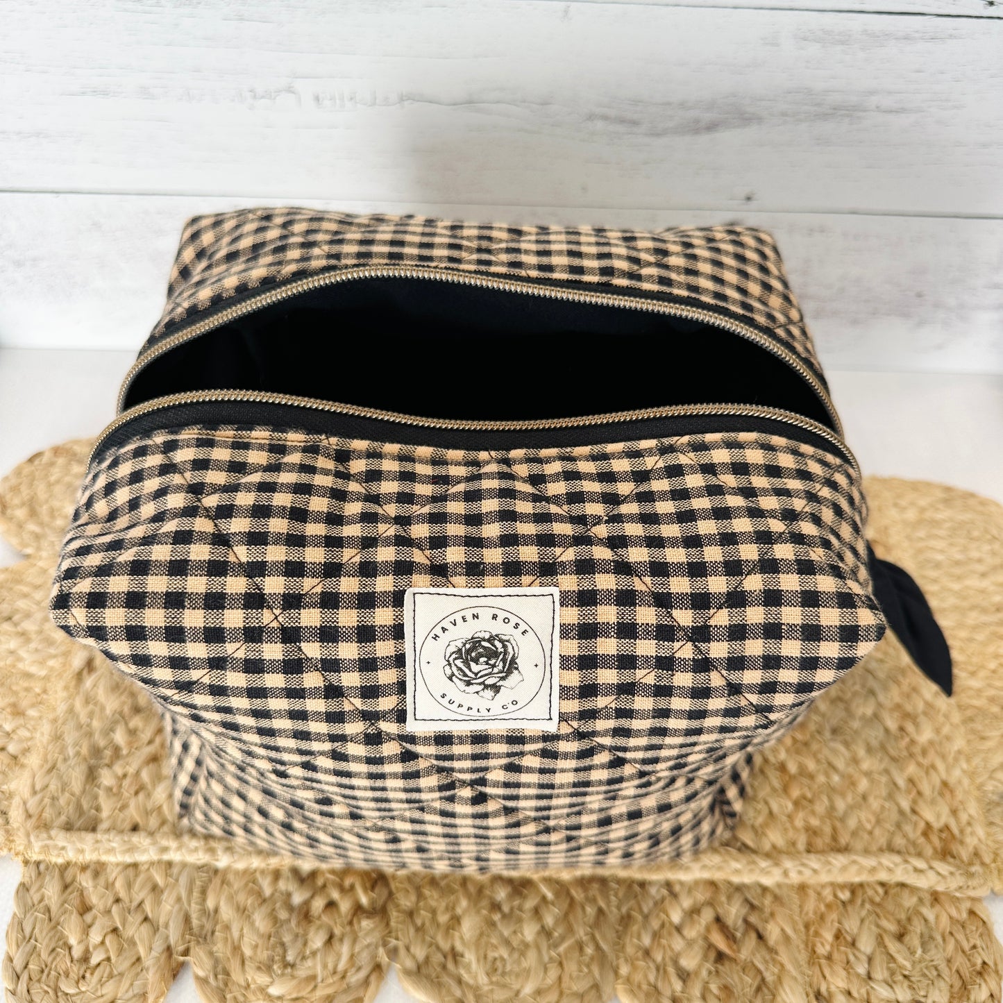 Black and Tan Check