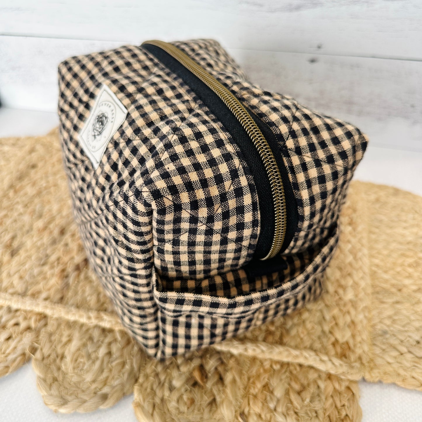 Black and Tan Check