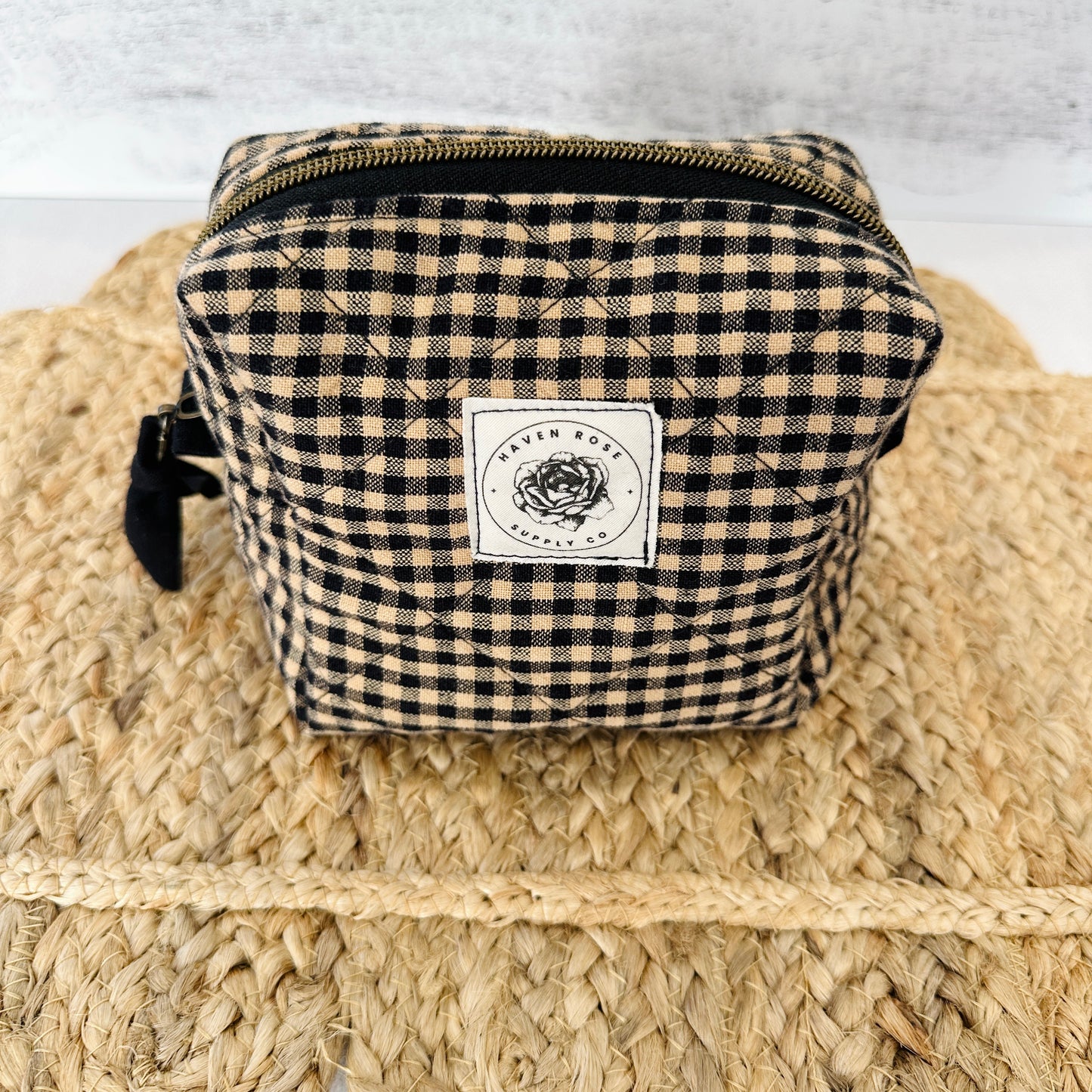 Black and Tan Check