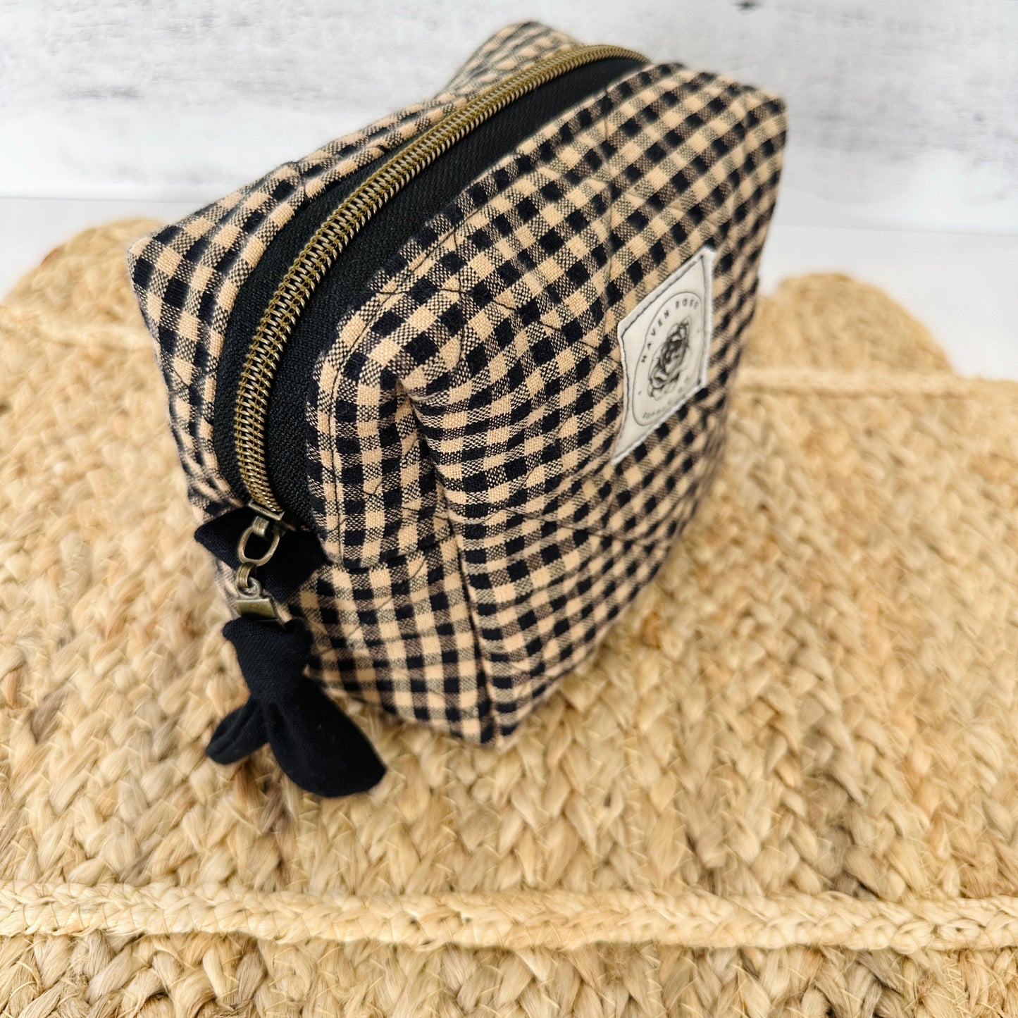 Black and Tan Check