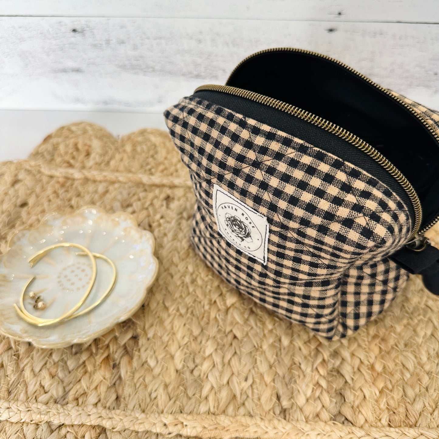 Black and Tan Check