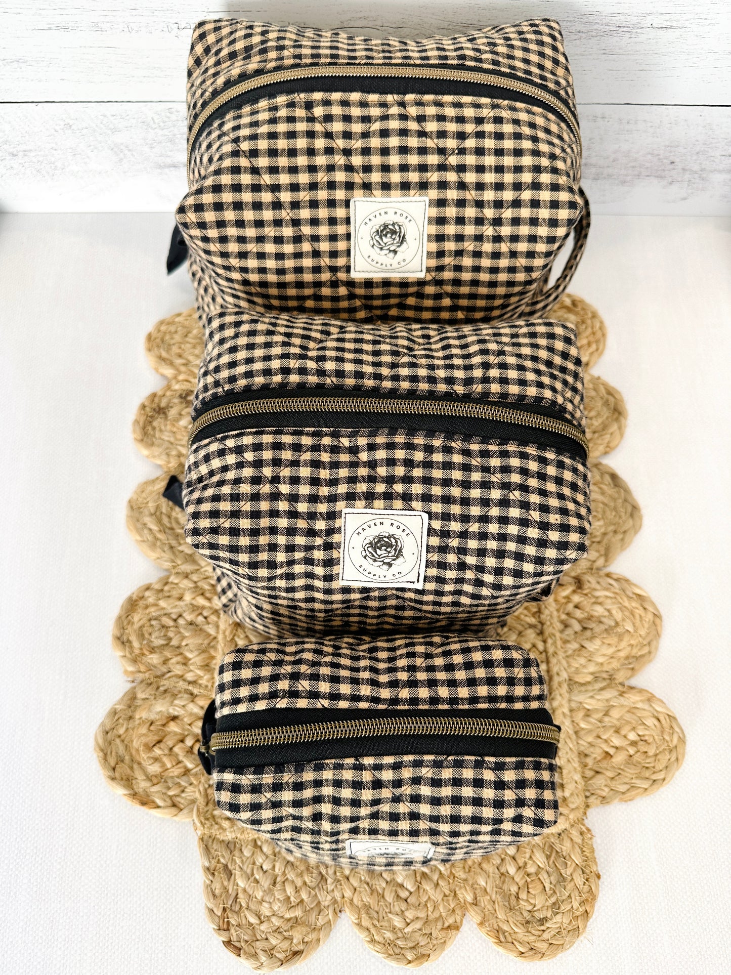 Black and Tan Check