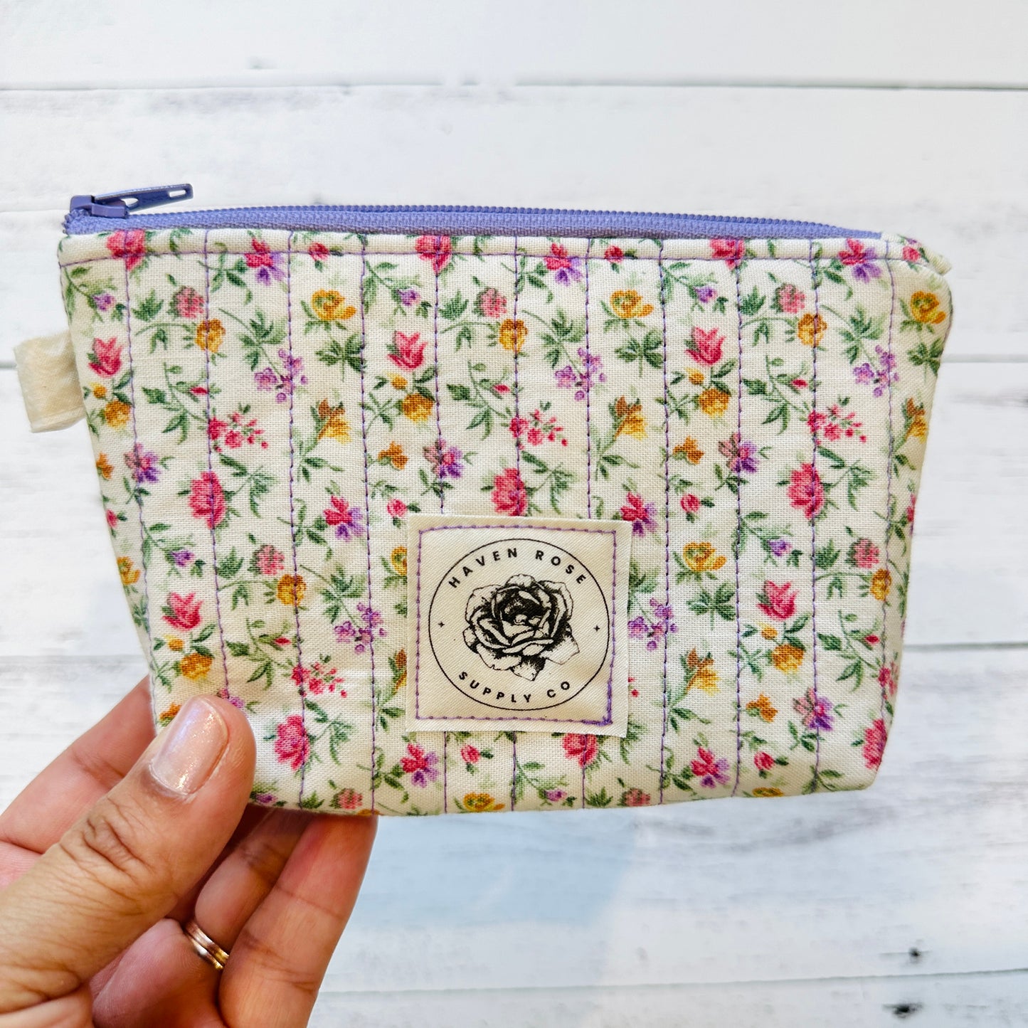 Quilted Mini Pouch