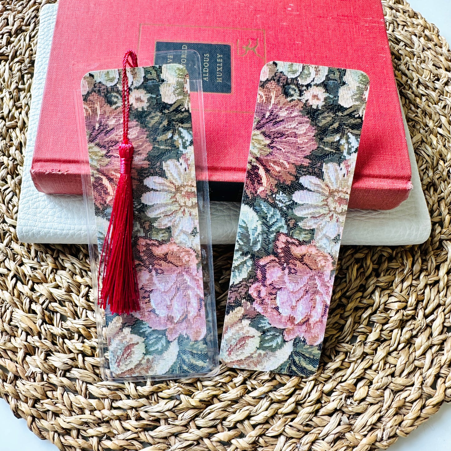 Bookmark with Tassle - Vintage Botanical Series