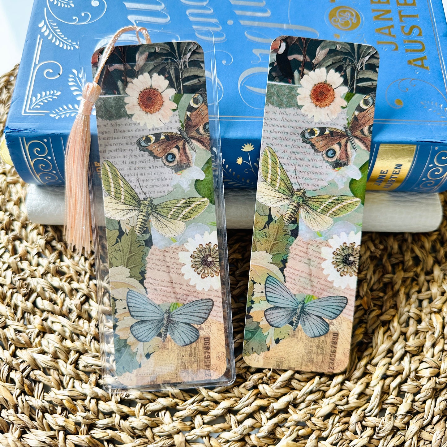 Bookmark with Tassle - Vintage Botanical Series