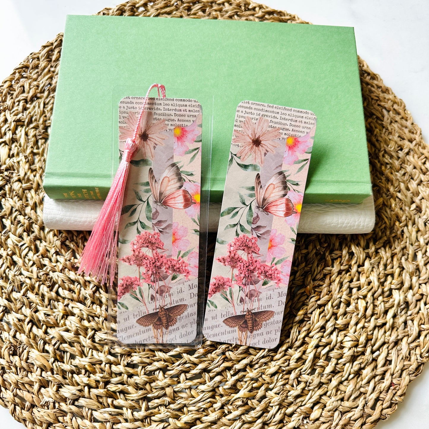 Bookmark with Tassle - Vintage Botanical Series