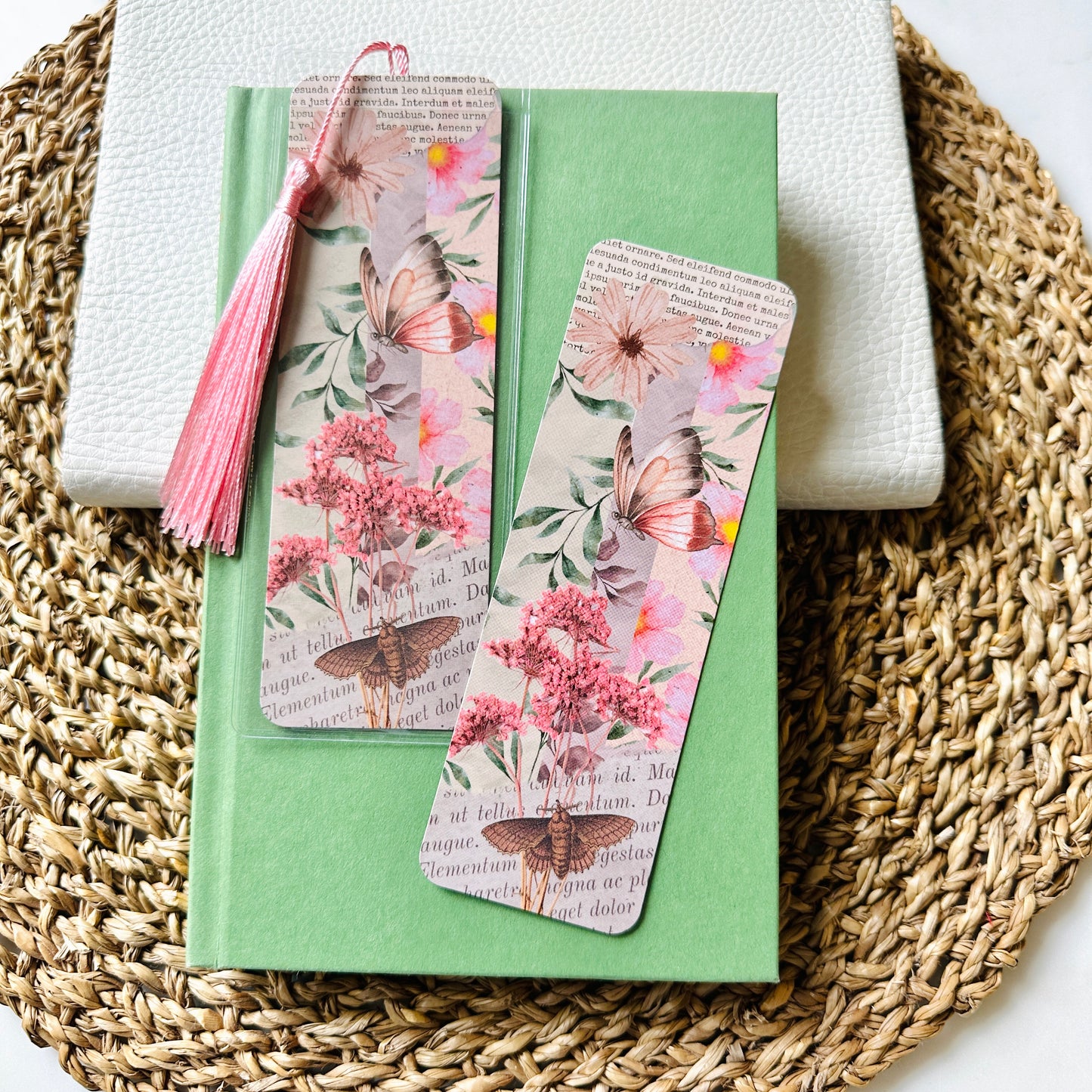 Bookmark with Tassle - Vintage Botanical Series