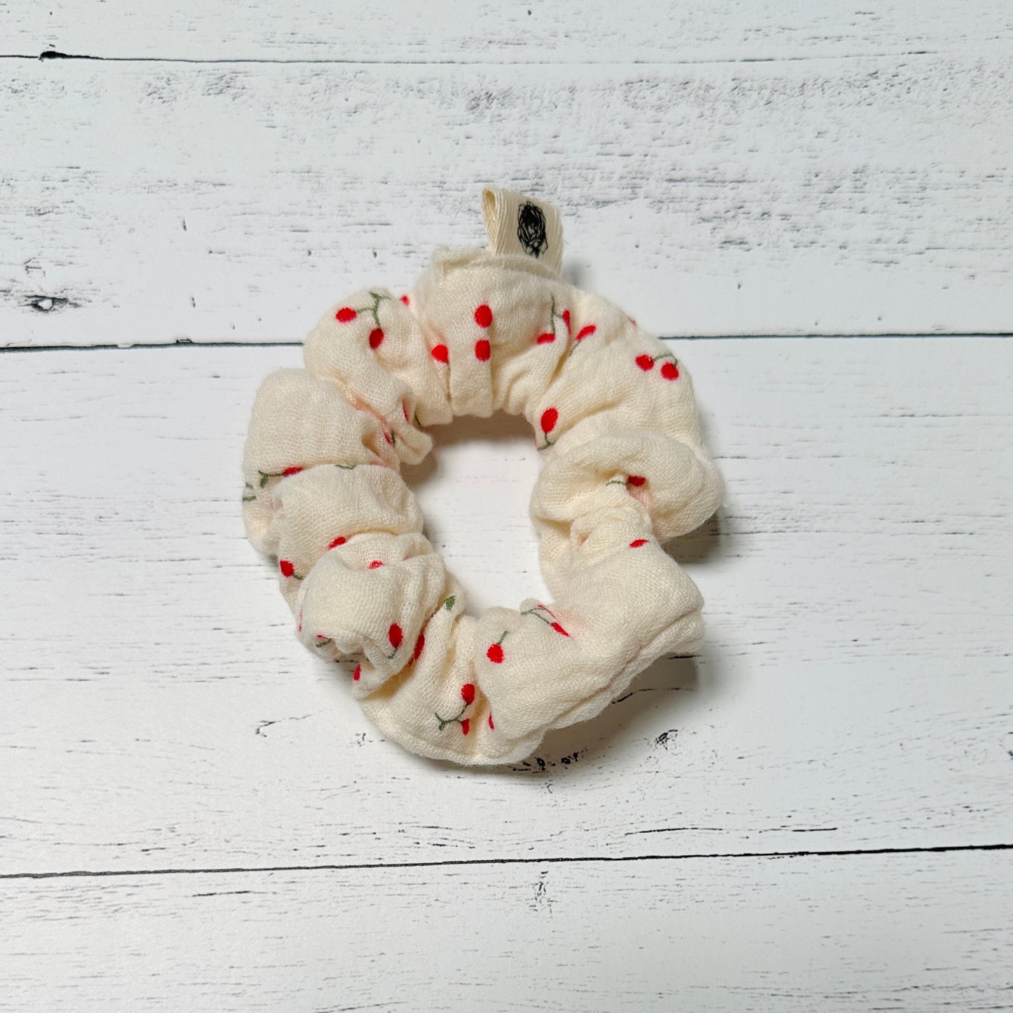 Delicate Cherries Scrunchie