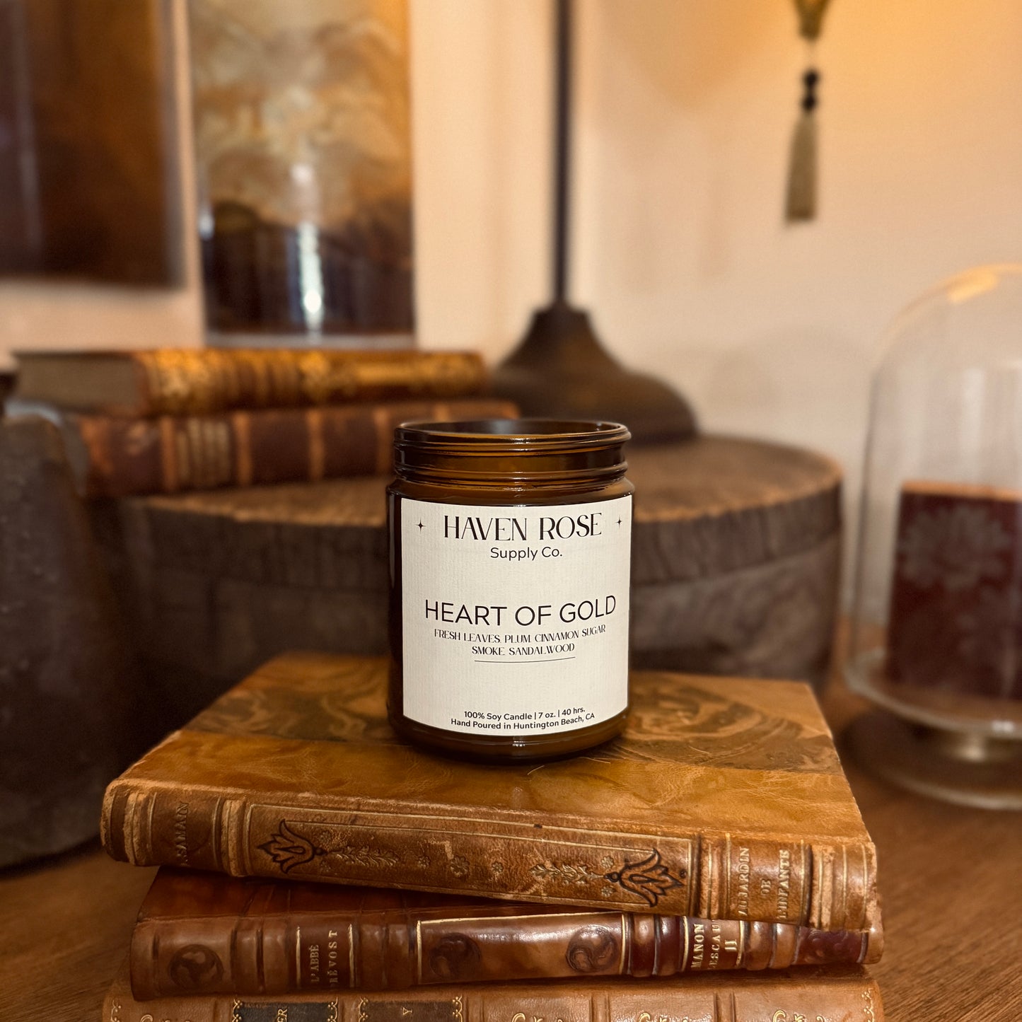 Heart of Gold Soy Candle