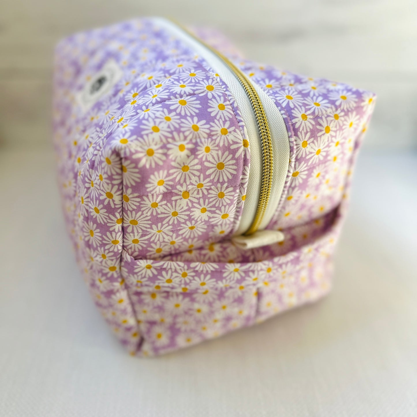 Elevated Essentials Quilted Bag - Purple Daisy