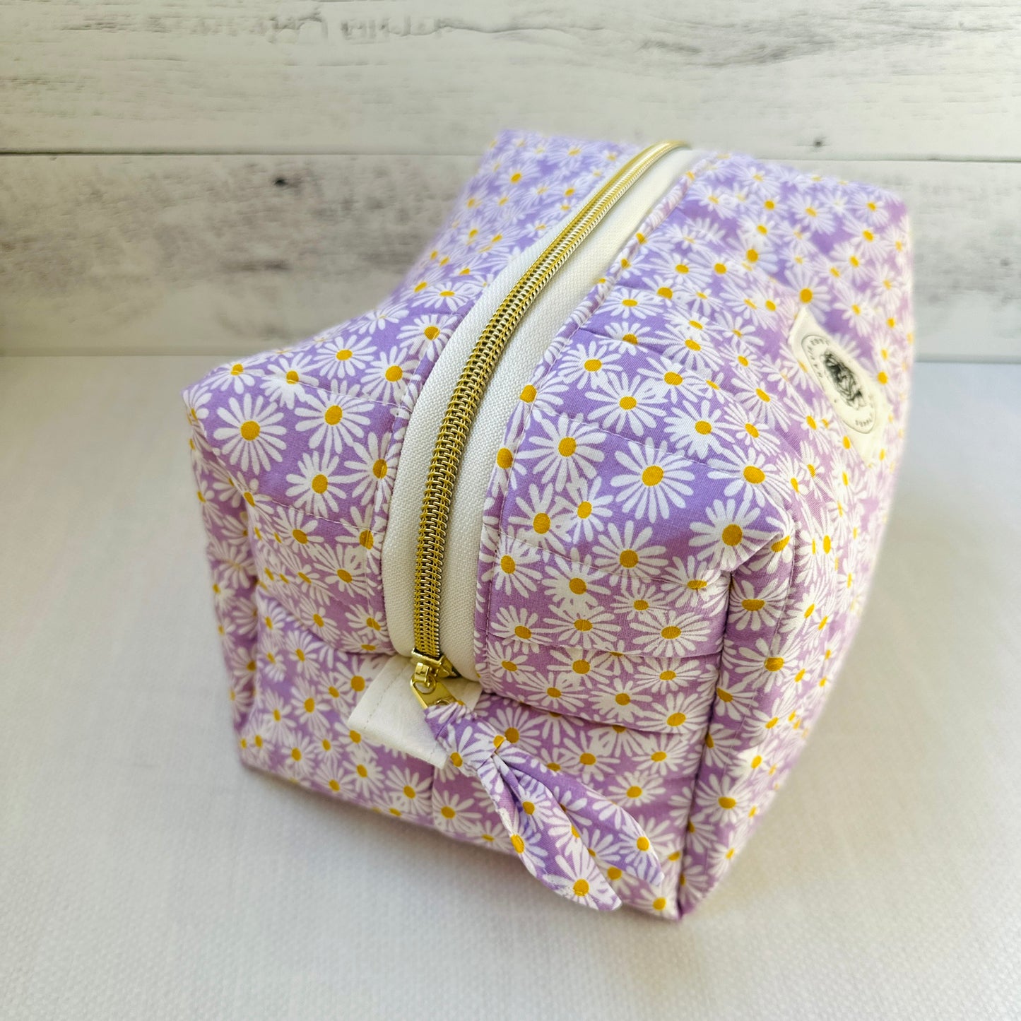 Elevated Essentials Quilted Bag - Purple Daisy