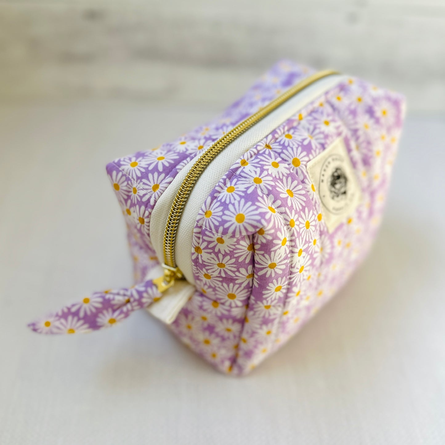 Elevated Essentials Quilted Bag - Purple Daisy