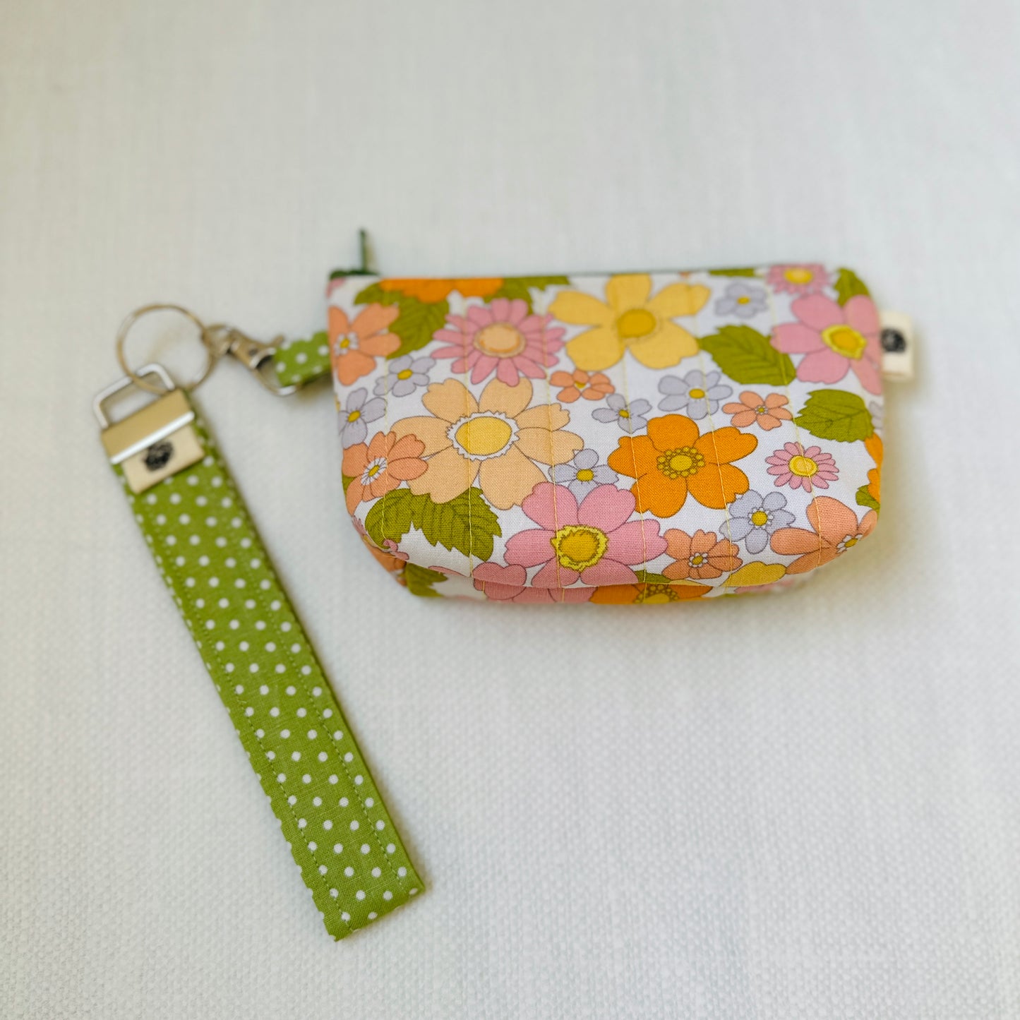 Wristlet Keychain - Darling Daisy Collection