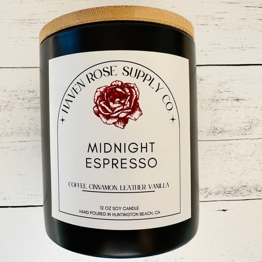 Midnight Espresso Soy Candle