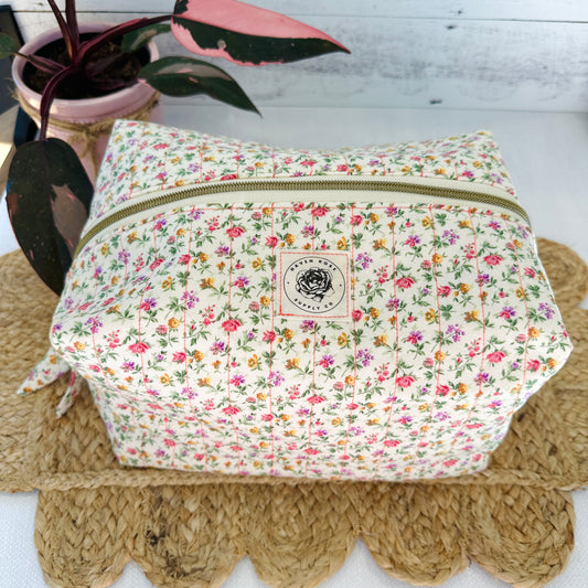 Pink & Yellow Vintage Ditsy Floral