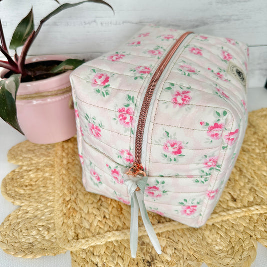 Light Pink with Pink Flowers