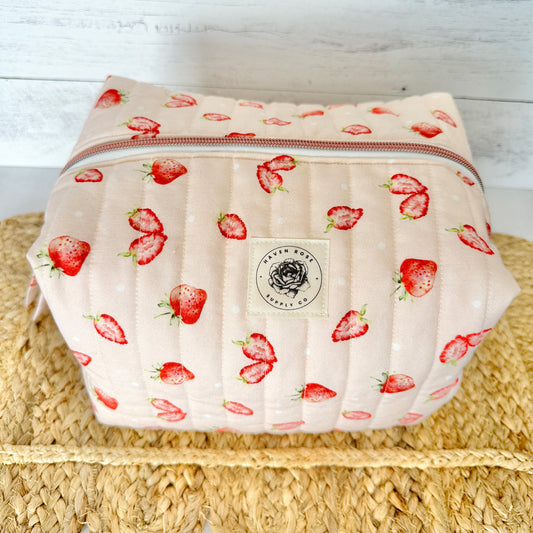 Baby Pink with Strawberries