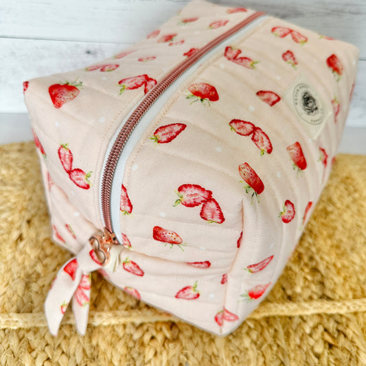 Baby Pink with Strawberries