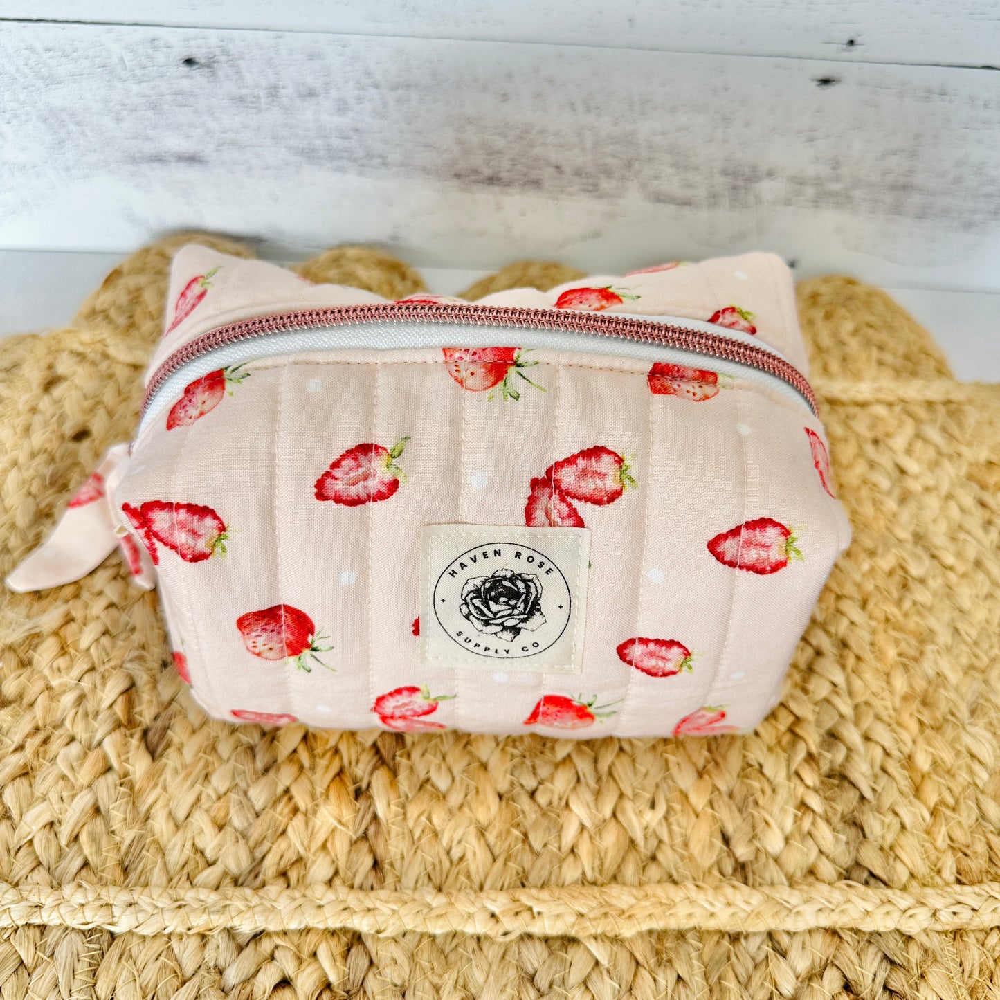 Baby Pink with Strawberries