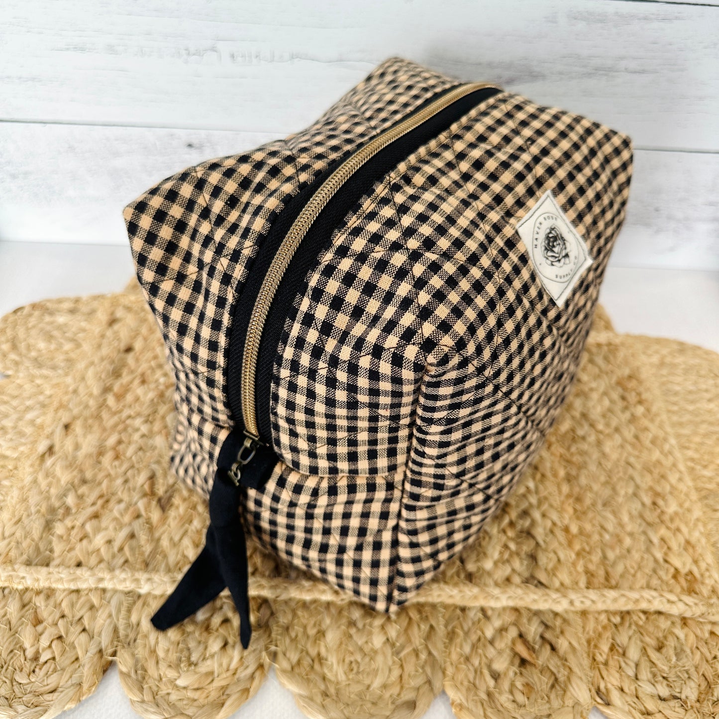 Black and Tan Check