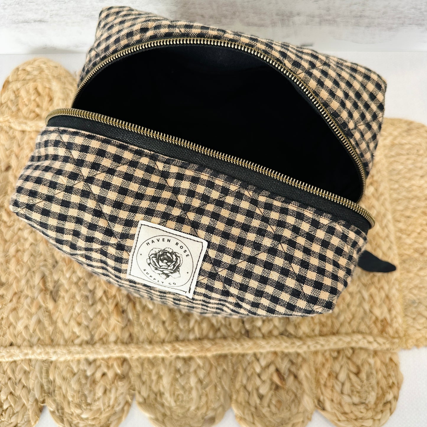 Black and Tan Check