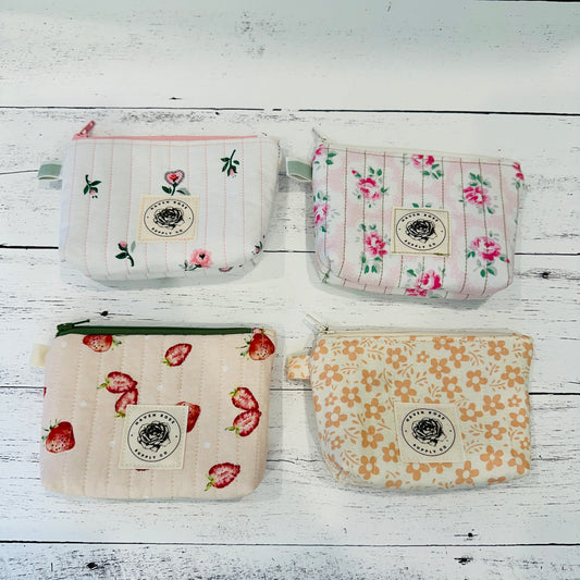 Quilted Mini Pouch