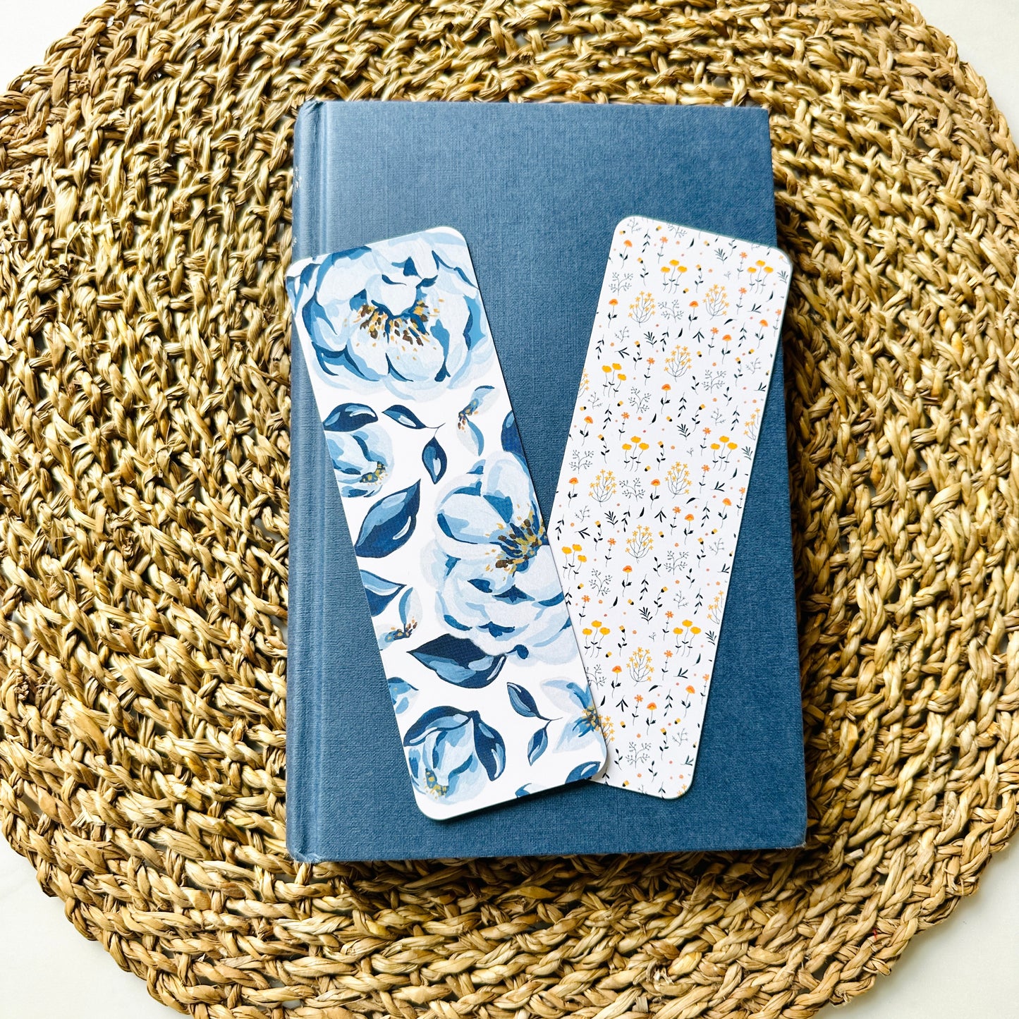 Bookmark with Tassle - Pretty Blues Series