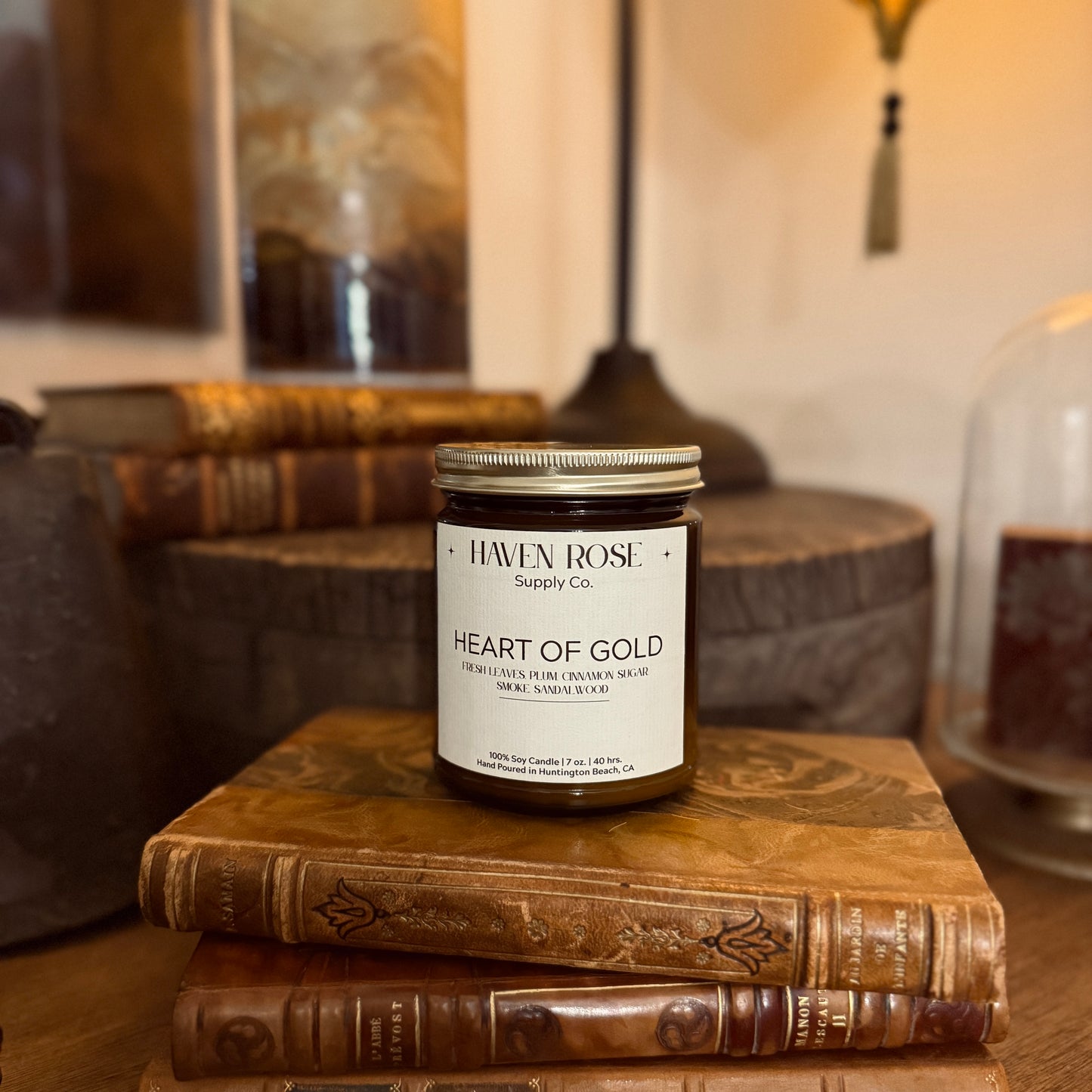 Heart of Gold Soy Candle