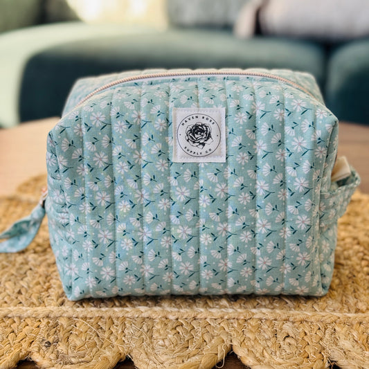 Wild Daisy Boxy Pouch