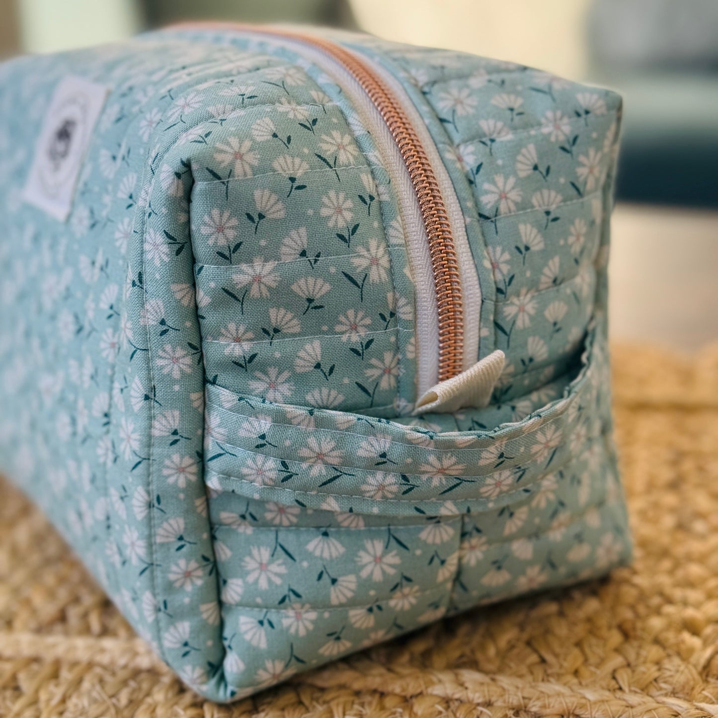 Wild Daisy Boxy Pouch