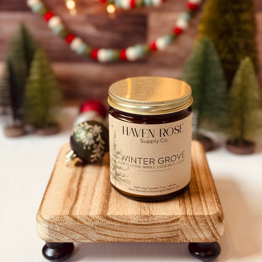 Winter Grove Soy Candle