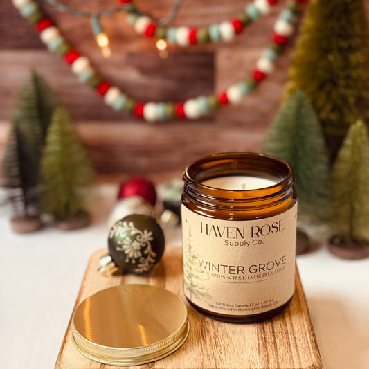 Winter Grove Soy Candle