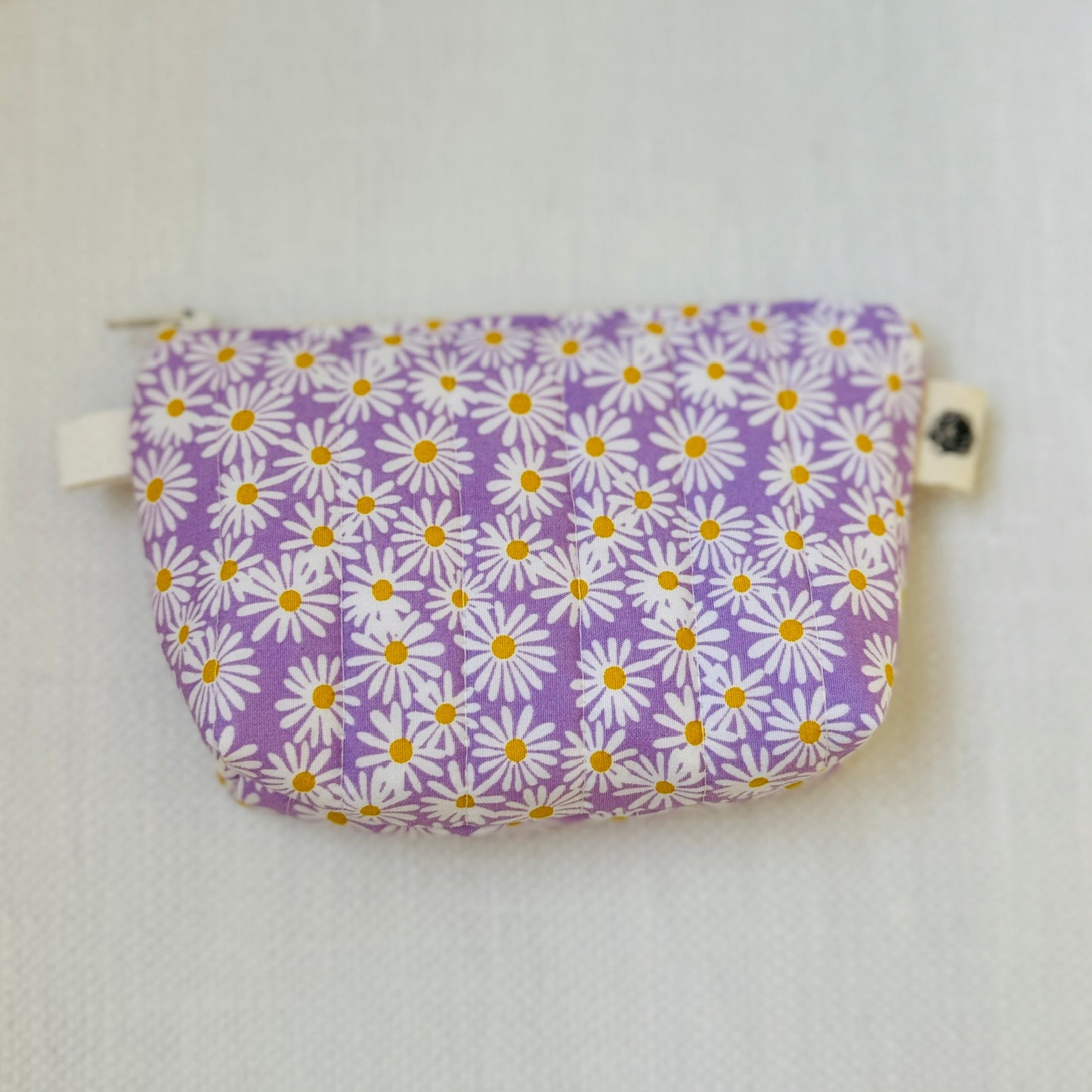 Quilted Mini Pouch - Darling Daisy Collection