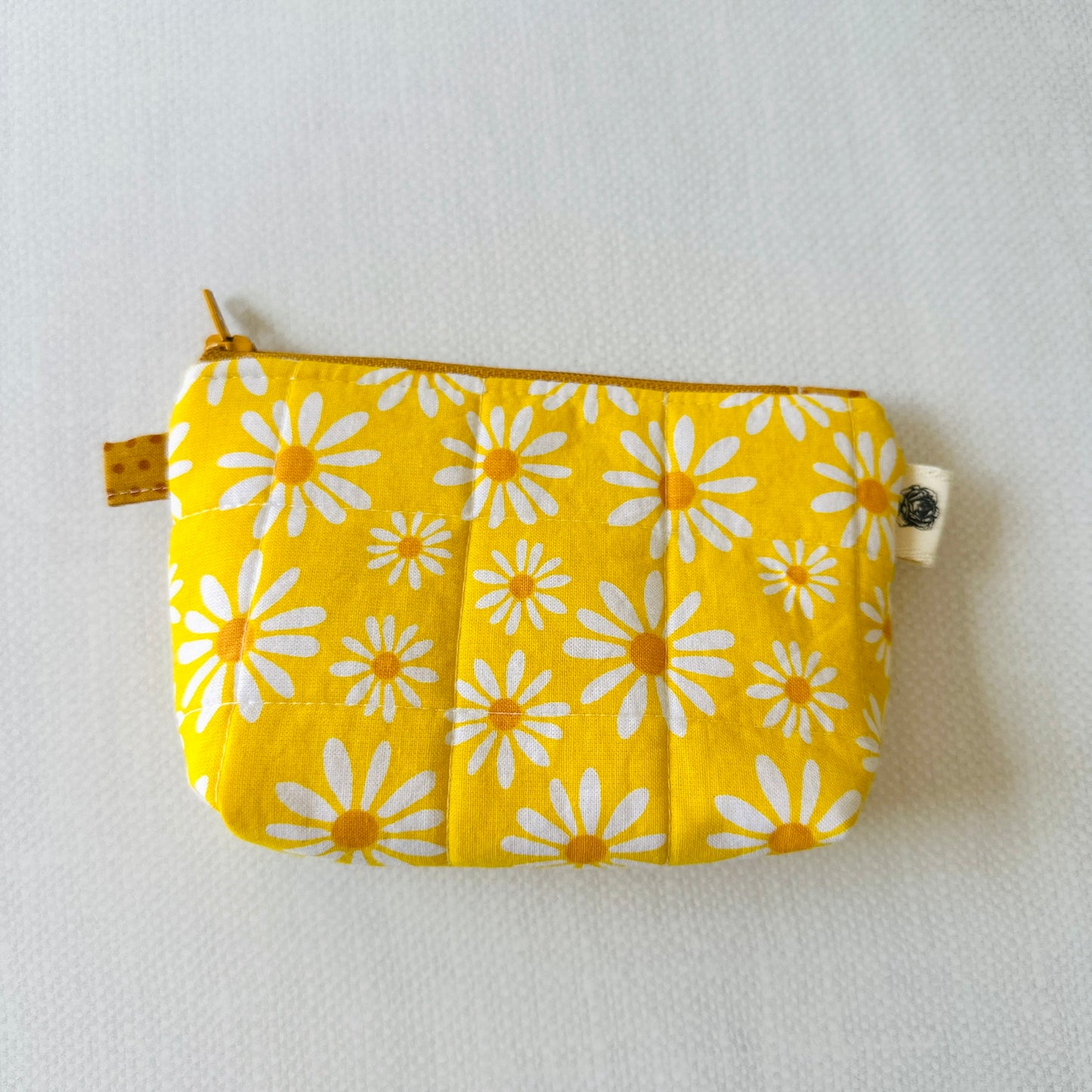 Quilted Mini Pouch - Darling Daisy Collection