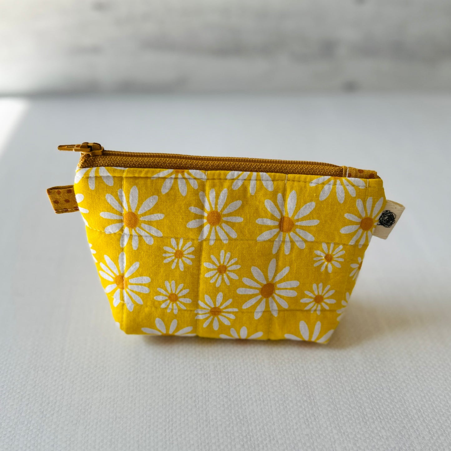 Quilted Mini Pouch - Darling Daisy Collection